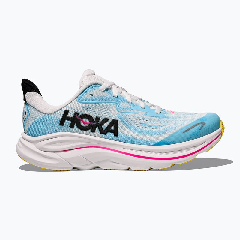 Scarpe da corsa per bambini HOKA Clifton 10 frost/soaring blue 2