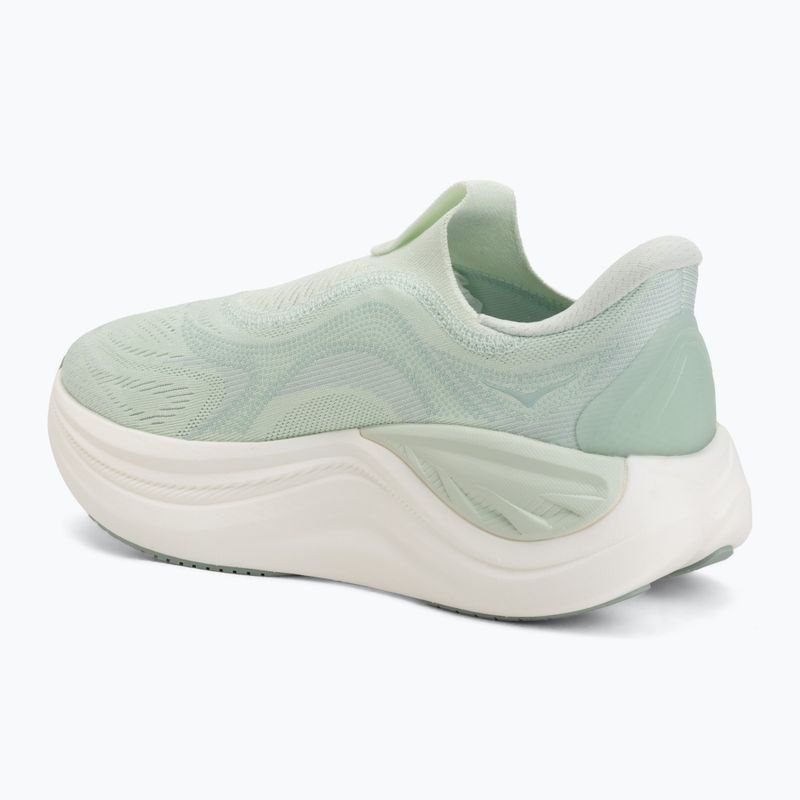 Scarpe da corsa donna HOKA Skyward Laceless sea glass/sage 3