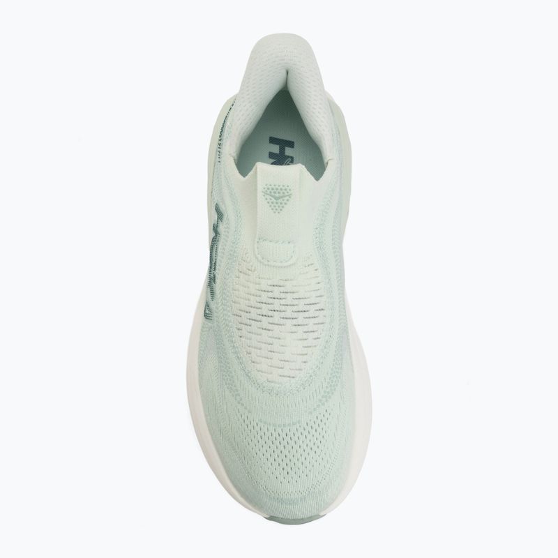 Scarpe da corsa donna HOKA Skyward Laceless sea glass/sage 5