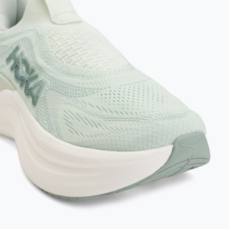 Scarpe da corsa donna HOKA Skyward Laceless sea glass/sage 7