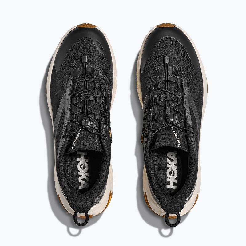 Scarpe da uomo HOKA Transport 2 black/alabaster 7