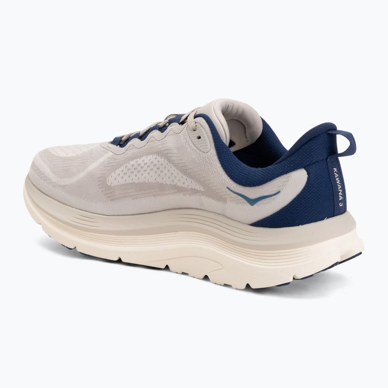 Scarpe da corsa uomo Hoka Kawana 3 putty/midnight blue 3