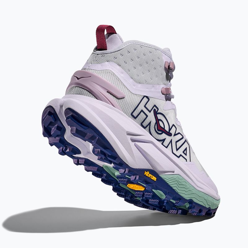 Scarpe da trekking da donna HOKA Mafate Hike ambient blue/blueberry 12