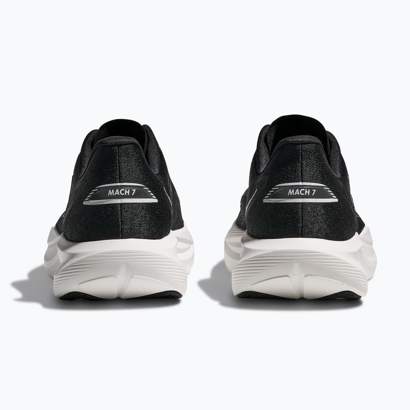Scarpe da corsa da uomo HOKA Mach 7 black/white 6