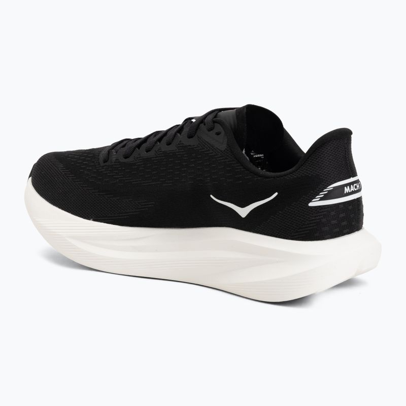 Scarpe da corsa da uomo HOKA Mach 7 black/white 3