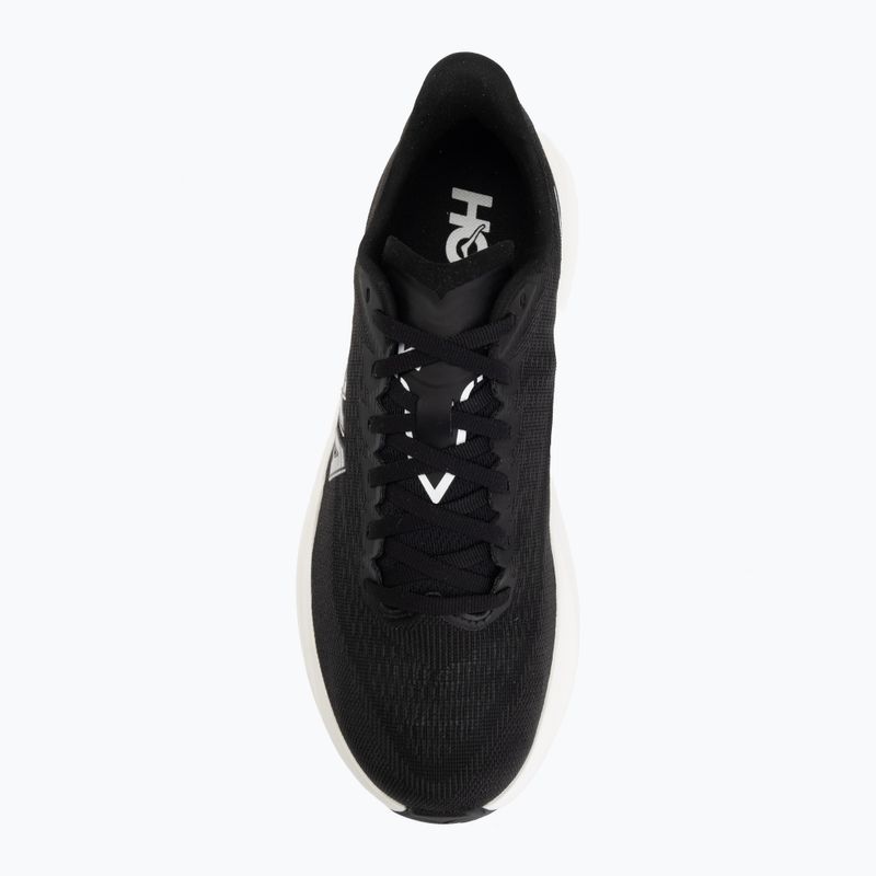 Scarpe da corsa da uomo HOKA Mach 7 black/white 5
