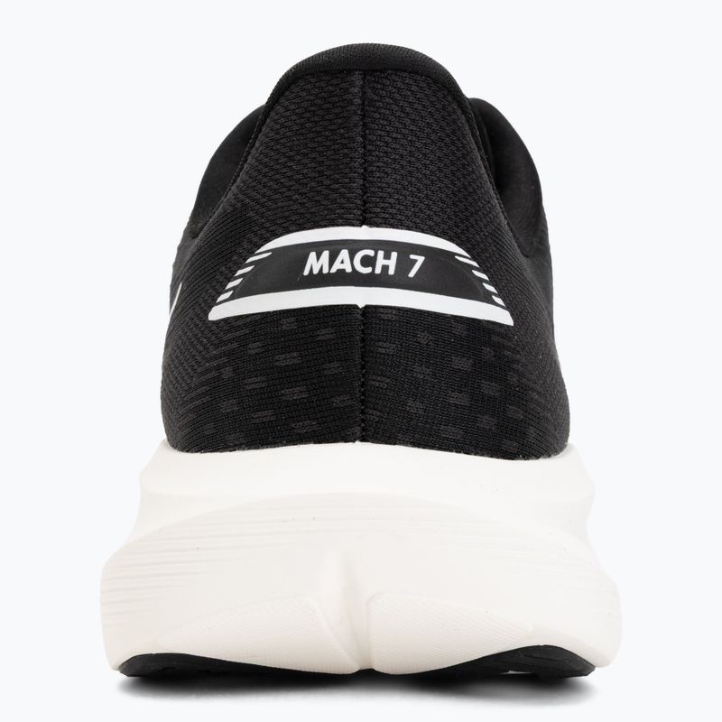 Scarpe da corsa da uomo HOKA Mach 7 black/white 6