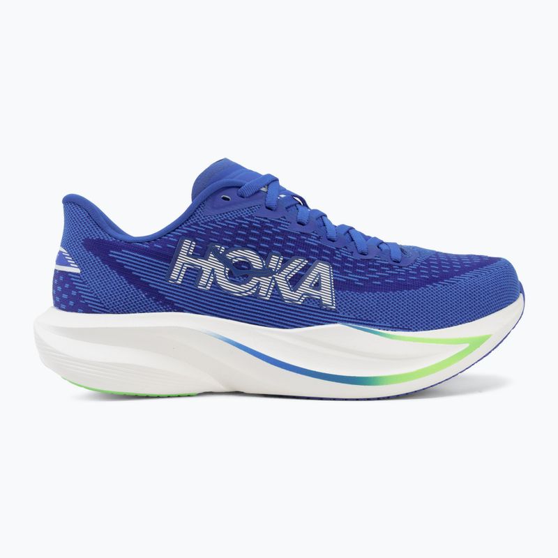 Scarpe da corsa uomo HOKA Mach 7 cobalt blue/neon green 2