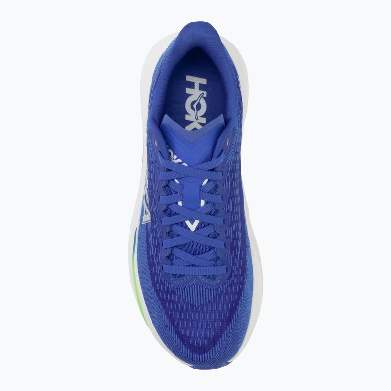 Scarpe da corsa uomo HOKA Mach 7 cobalt blue/neon green 5