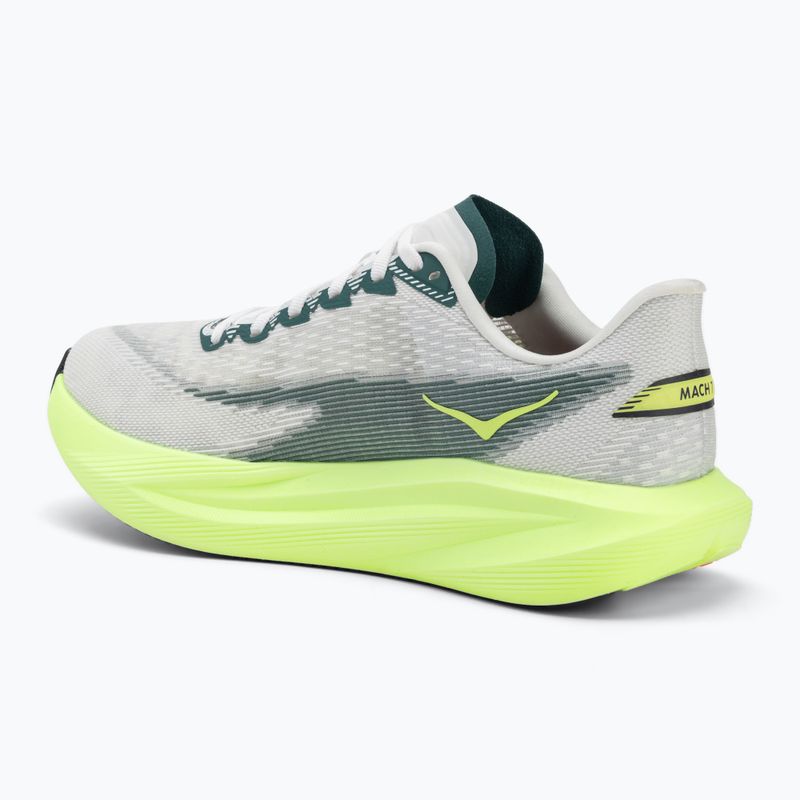 Scarpe da corsa uomo HOKA Mach 7 frost/neon yuzu 3