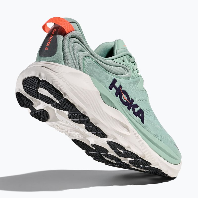 Scarpe da corsa uomo Hoka Gaviota 6 sage/stardust 5