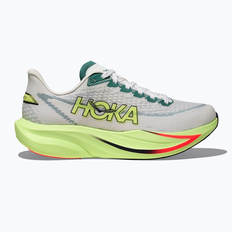 Scarpe da corsa donna HOKA Mach 7 frost/neon yuzu 3