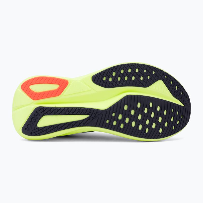 Scarpe da corsa donna HOKA Mach 7 frost/neon yuzu 4