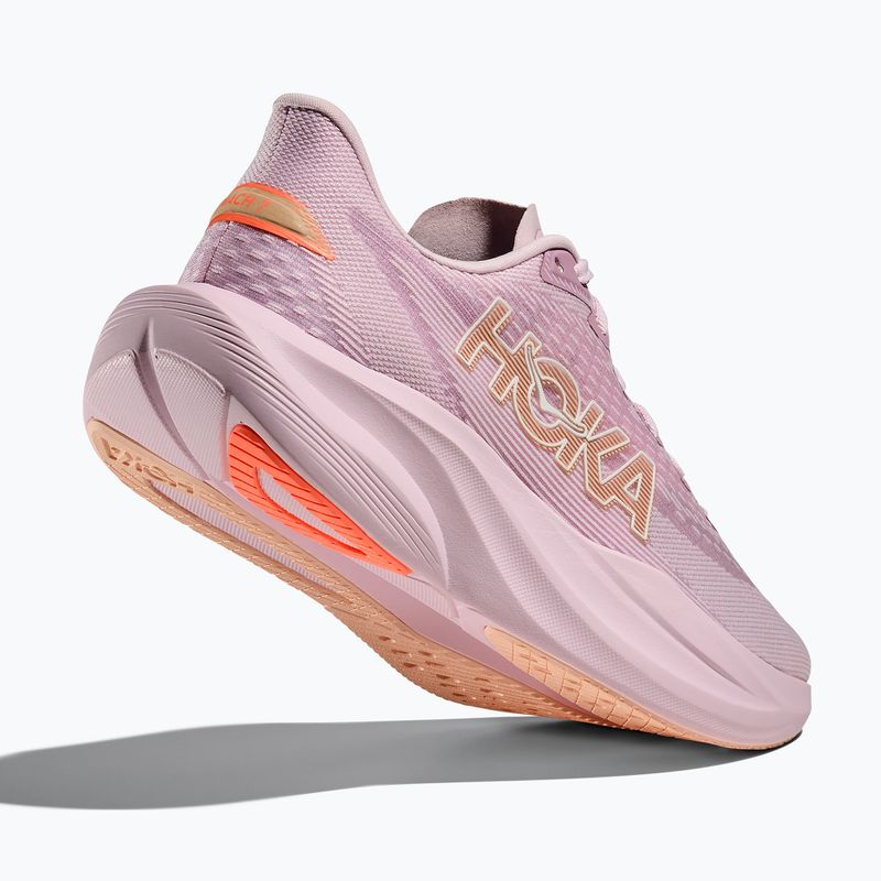 Scarpe da corsa da donna HOKA Mach 7 lilac cream/tangerine glow 5