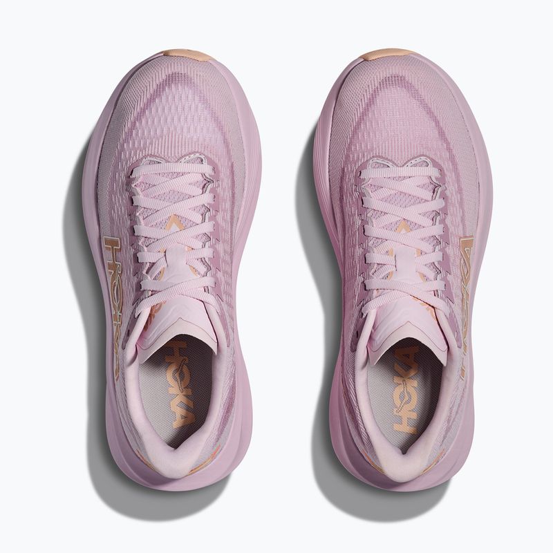 Scarpe da corsa da donna HOKA Mach 7 lilac cream/tangerine glow 7