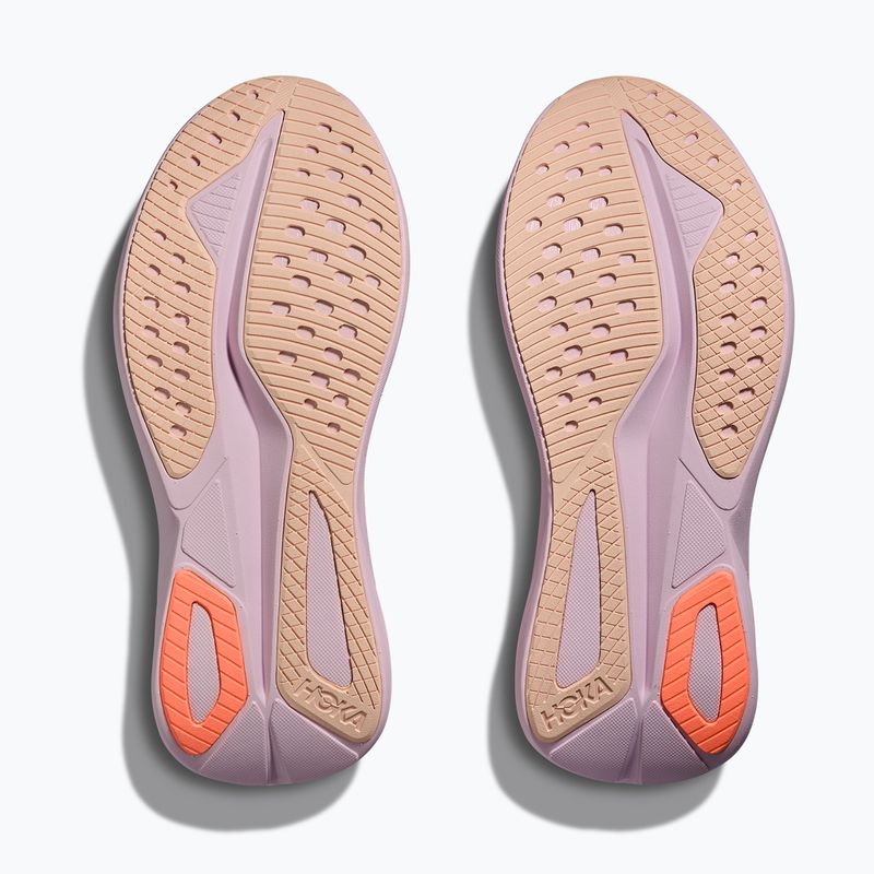 Scarpe da corsa da donna HOKA Mach 7 lilac cream/tangerine glow 8