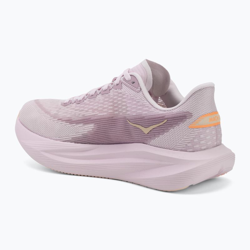 Scarpe da corsa da donna HOKA Mach 7 lilac cream/tangerine glow 3