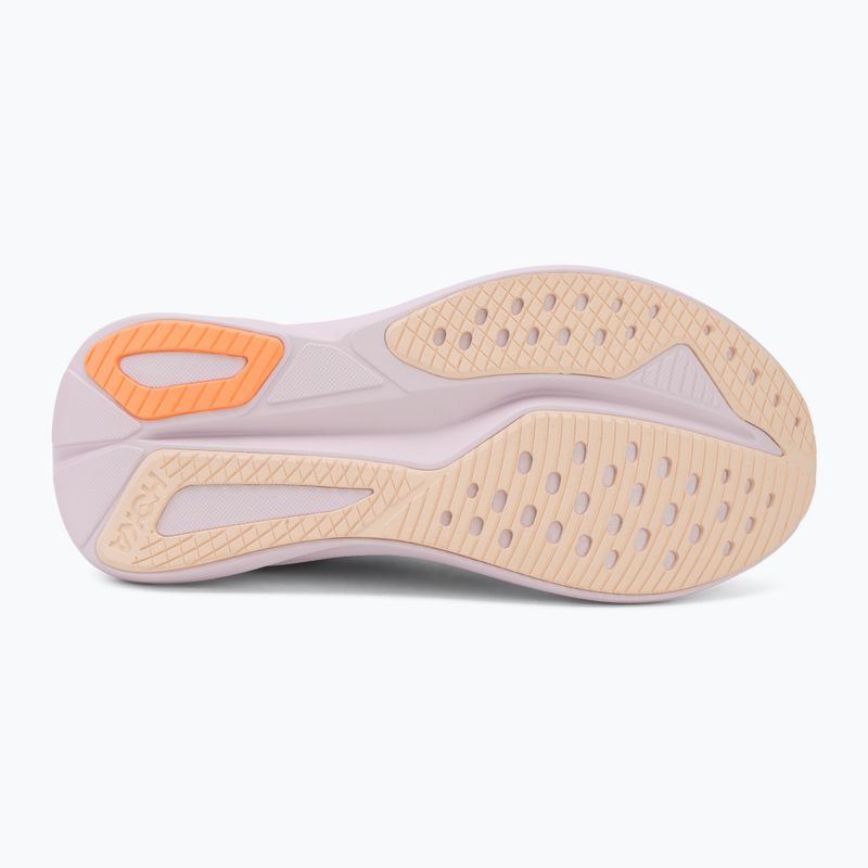 Scarpe da corsa da donna HOKA Mach 7 lilac cream/tangerine glow 4