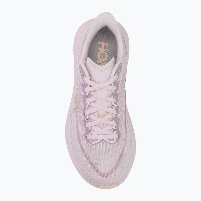 Scarpe da corsa da donna HOKA Mach 7 lilac cream/tangerine glow 5