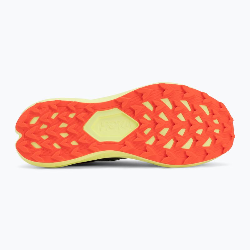 Scarpe da corsa uomo HOKA Zinal 3 squid ink/neon yuzu 4