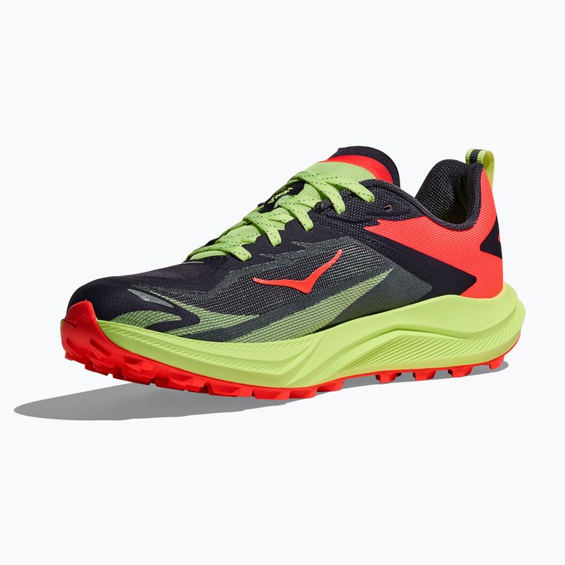 Scarpe da corsa donna HOKA Zinal 3 squid ink/neon yuzu 2