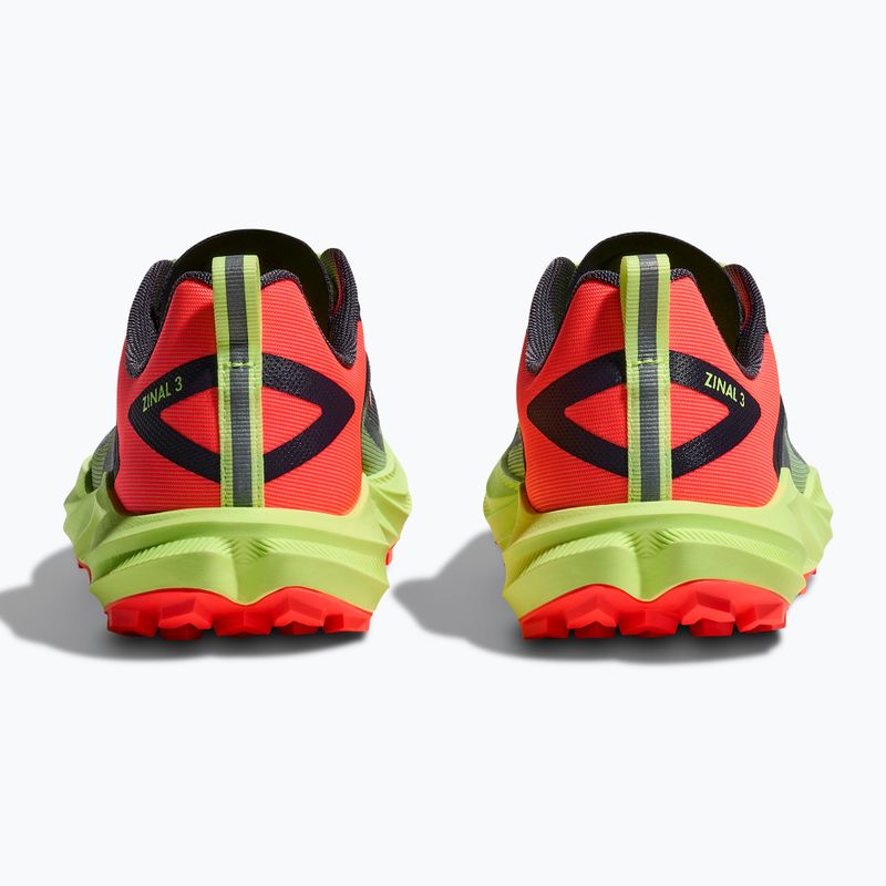 Scarpe da corsa donna HOKA Zinal 3 squid ink/neon yuzu 6