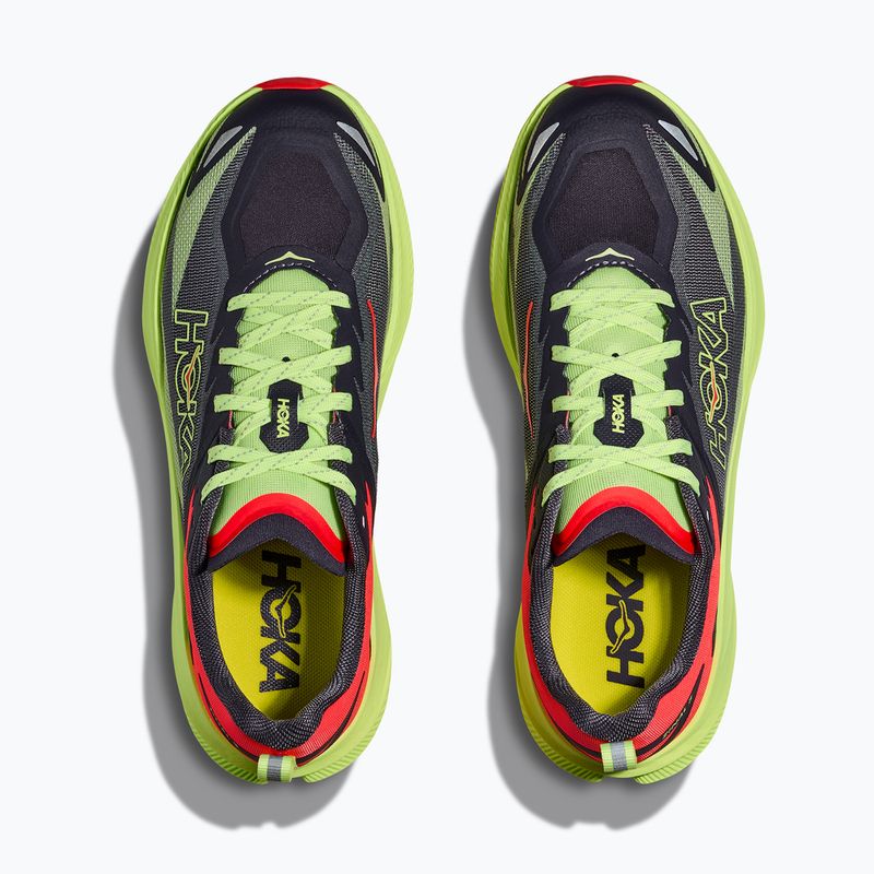 Scarpe da corsa donna HOKA Zinal 3 squid ink/neon yuzu 7
