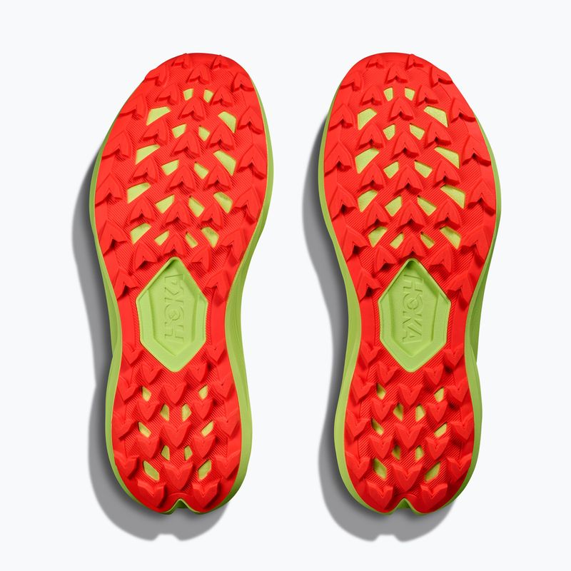Scarpe da corsa donna HOKA Zinal 3 squid ink/neon yuzu 8
