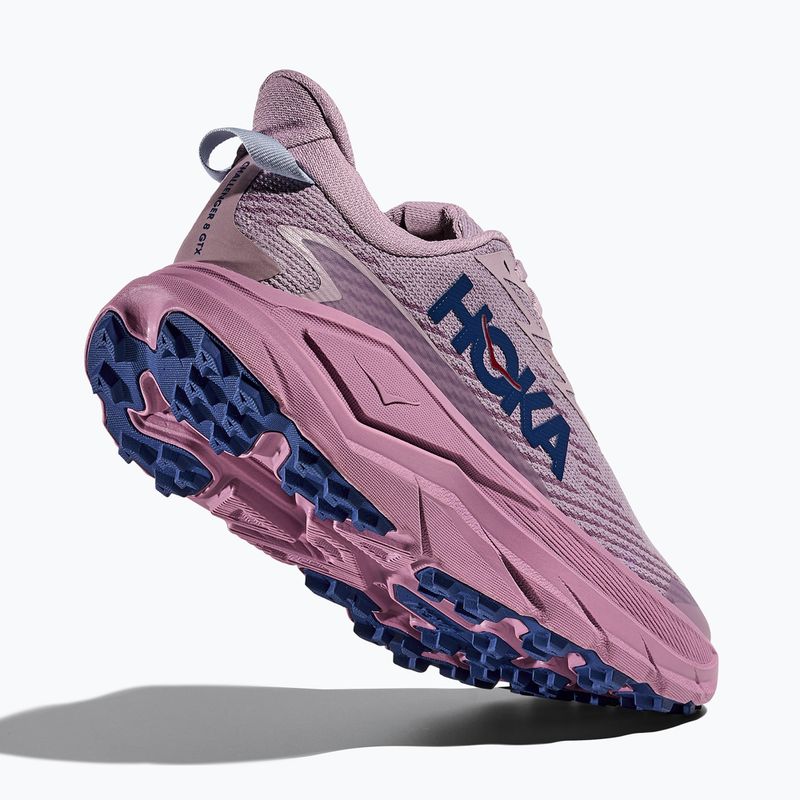 Scarpe da running da donna HOKA Challenger 8 GTX fragrant lilac/berry mauve 12