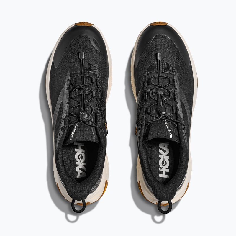 Scarpe da uomo HOKA Transport 2 black/alabaster 7