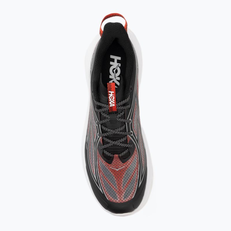 Scarpe da corsa uomo HOKA Mach Remastered carbon black / habanero 5