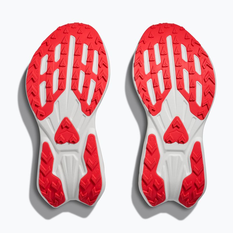 Scarpe da corsa uomo HOKA Rocket X Trail neon Yuzu/neon flame 8