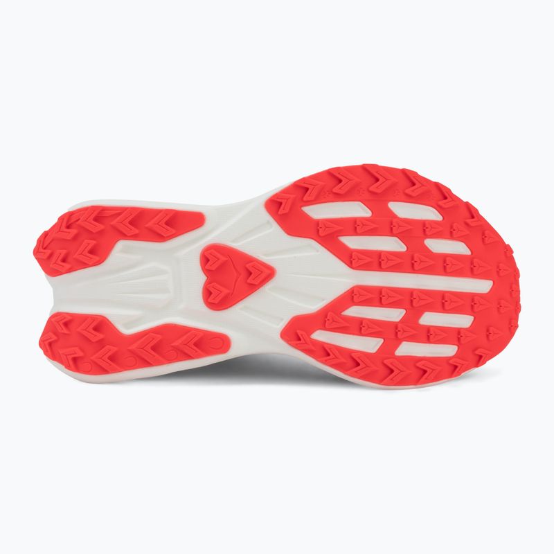 Scarpe da corsa uomo HOKA Rocket X Trail neon Yuzu/neon flame 4