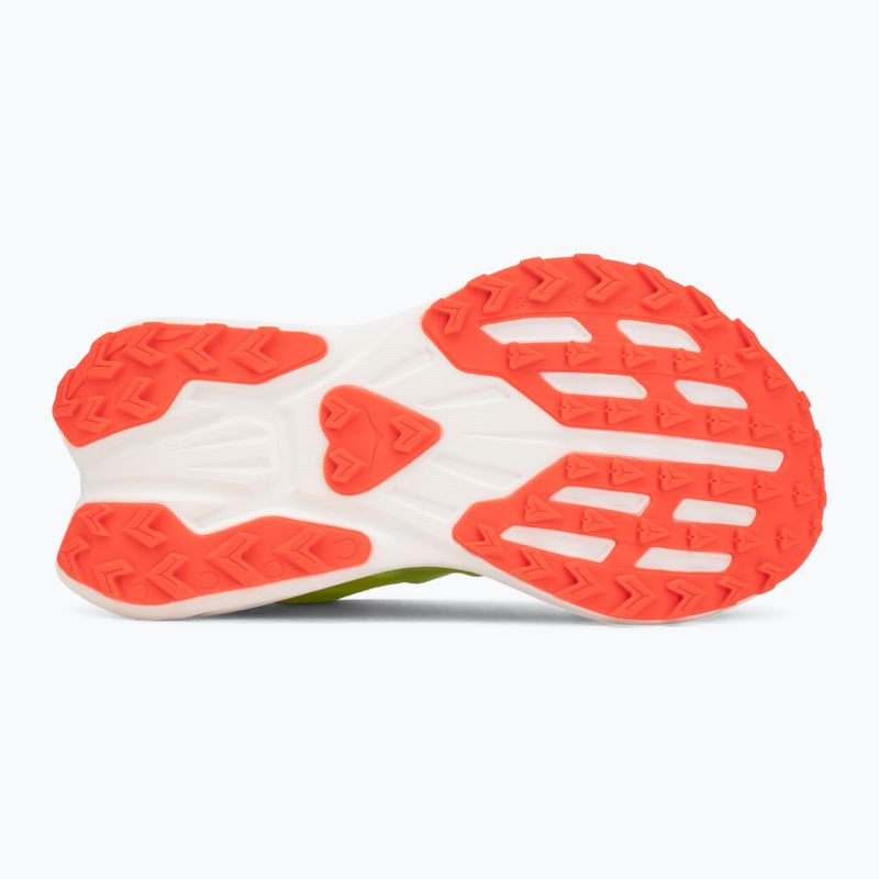 Scarpe da corsa donna HOKA Rocket X Trail neon yuzu/neon flame 4