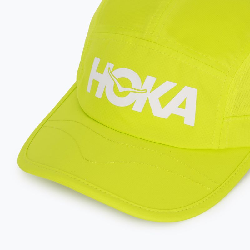 Cappellino con visiera HOKA Run hoka citrus 3