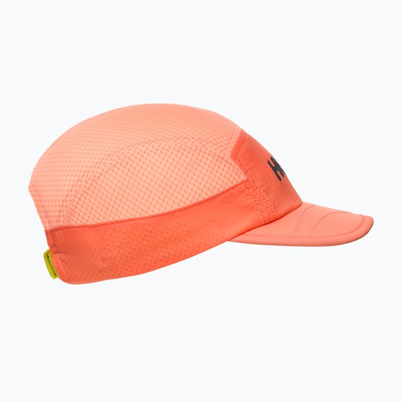 Cappellino con visiera HOKA Trail Race neon cantaloupe 2