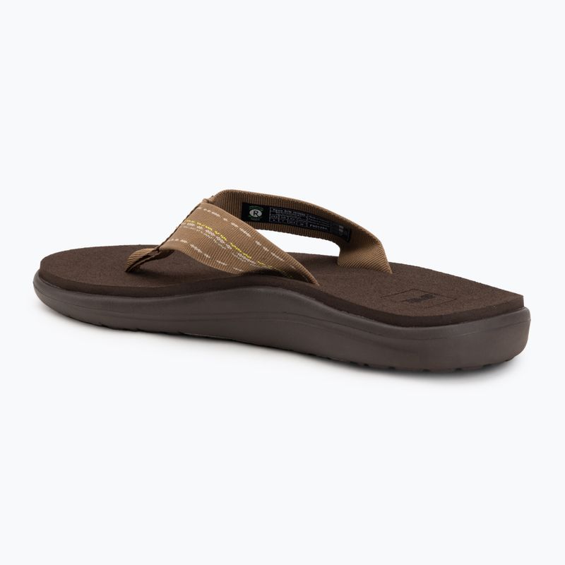 Infradito da uomo Teva Voya Flip road race breen 3