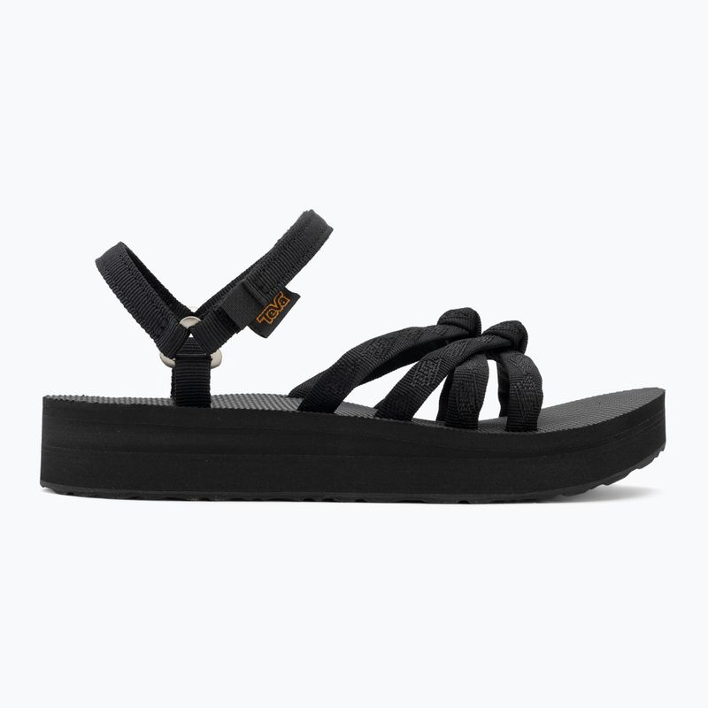 Sandali da donna Teva Midform Kena Slim black 2