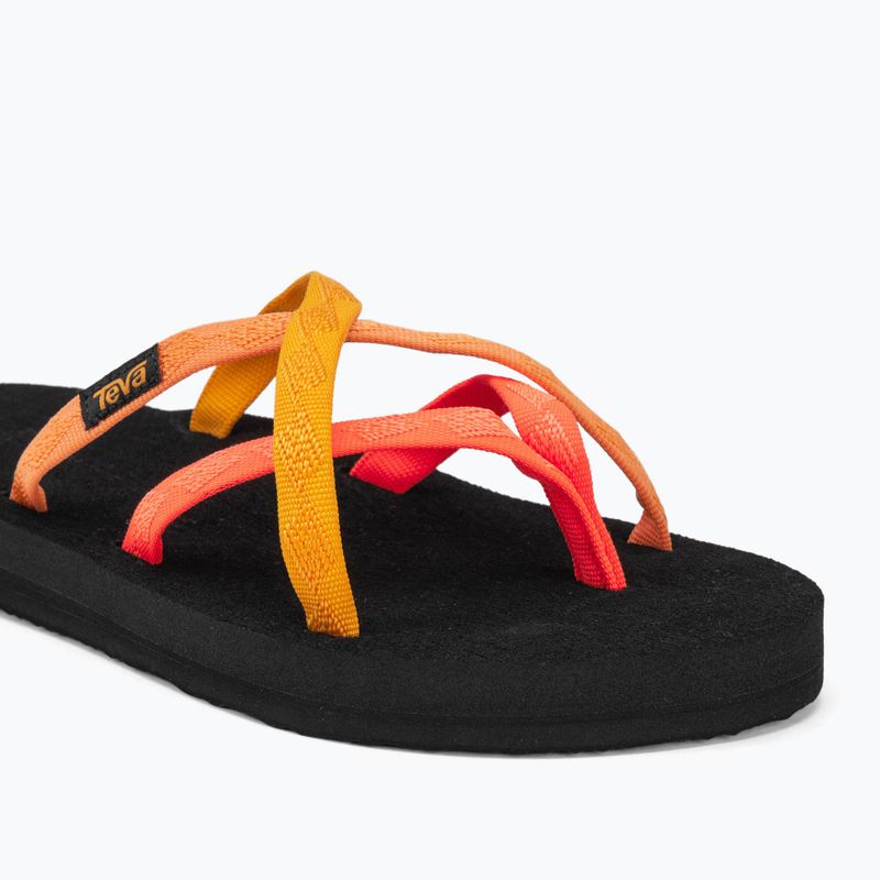 Infradito da donna Teva Olowahu neon coral multi 7