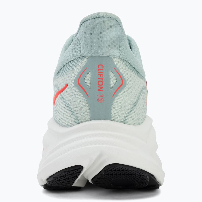 Scarpe da corsa da uomo HOKA Clifton 10 sage/neon flame 6