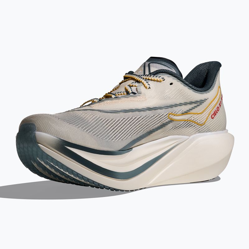 Scarpe da corsa HOKA Cielo X1 3.0 alabaster/yellow gold 2