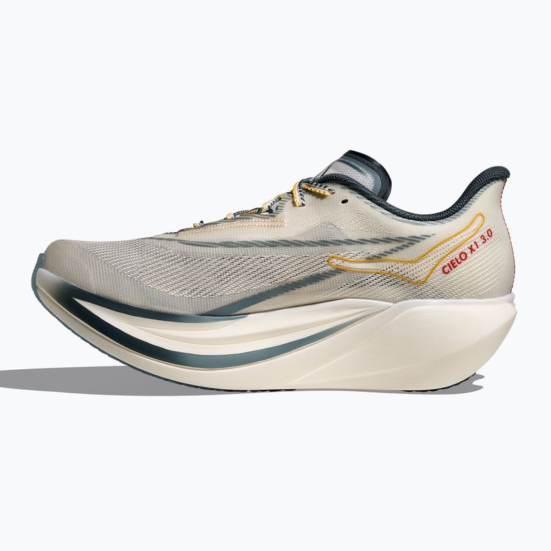 Scarpe da corsa HOKA Cielo X1 3.0 alabaster/yellow gold 4