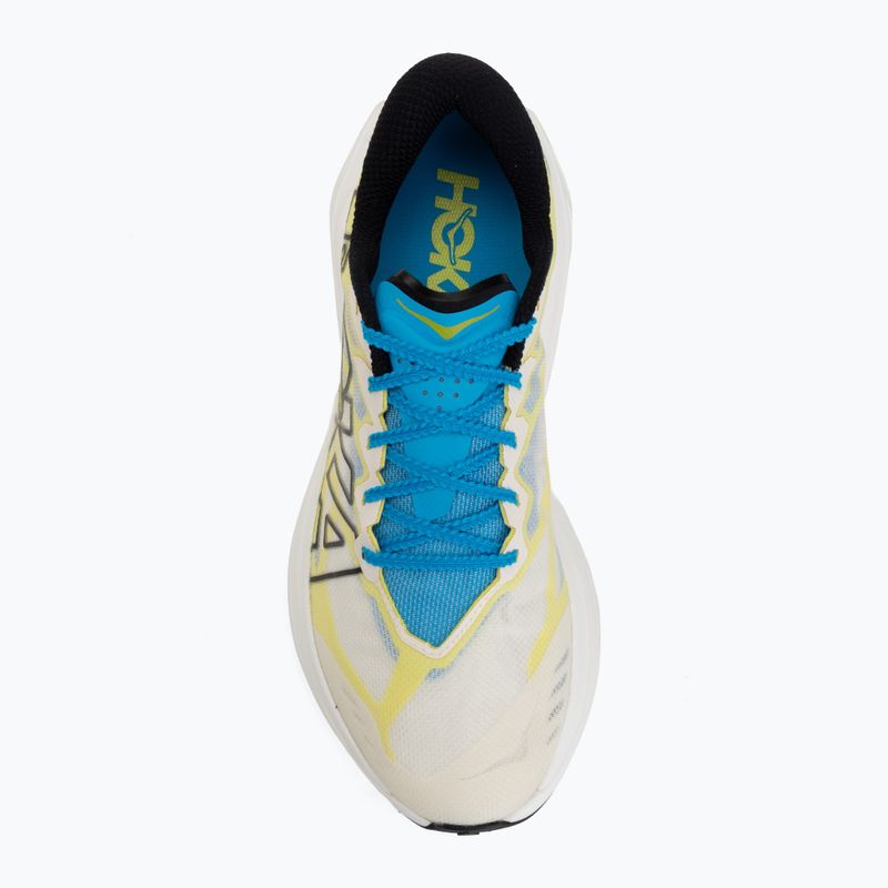 Scarpe da corsa da uomo HOKA Rocket X Trail skyward blue/alabaster 5