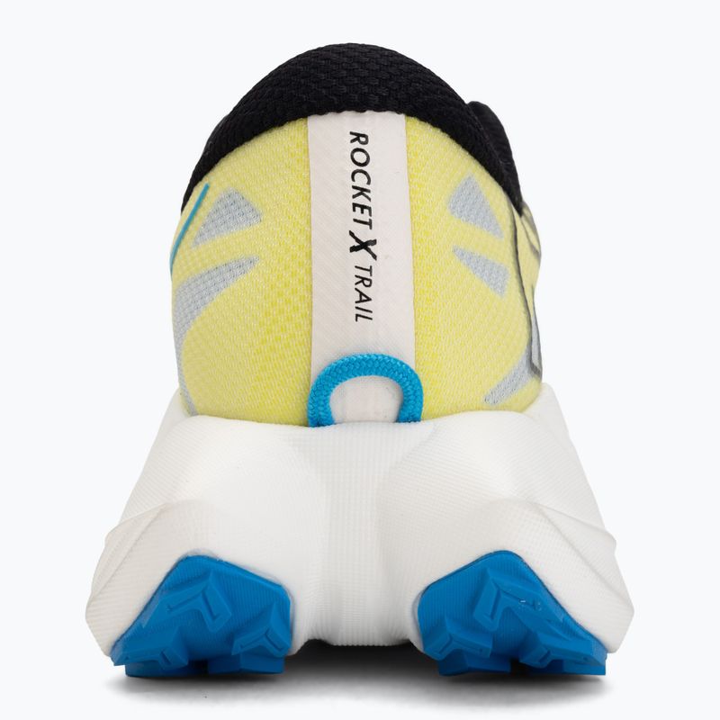 Scarpe da corsa da uomo HOKA Rocket X Trail skyward blue/alabaster 6