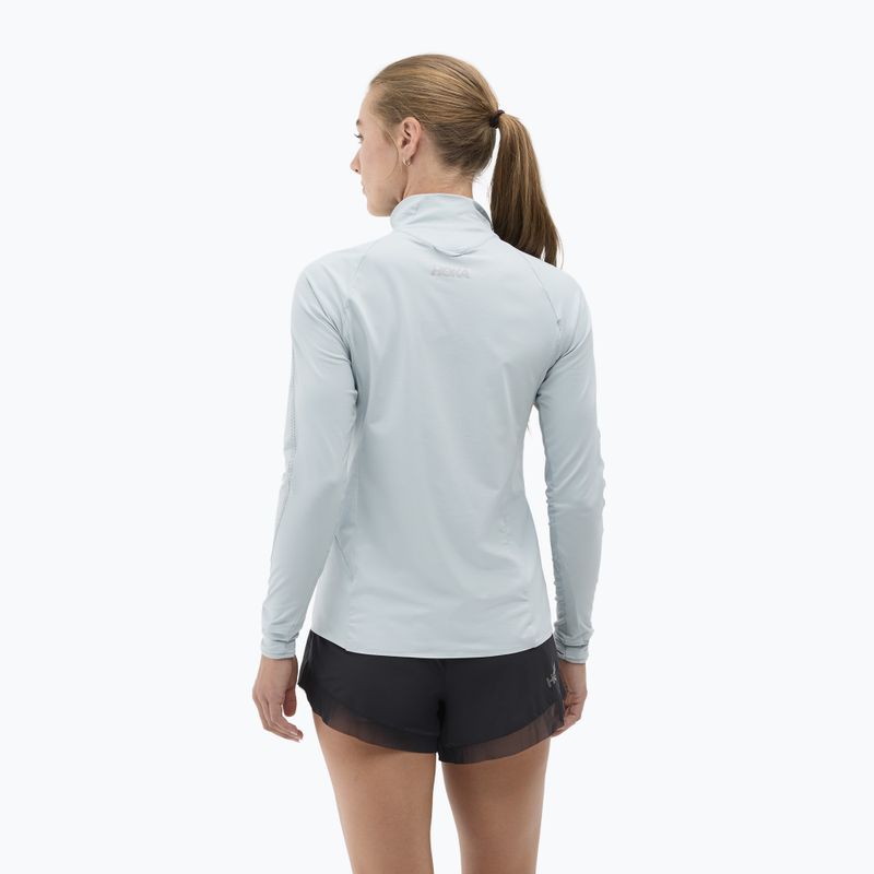 Felpa da running da donna HOKA GlideTech Quarter Zip mineral blue 3