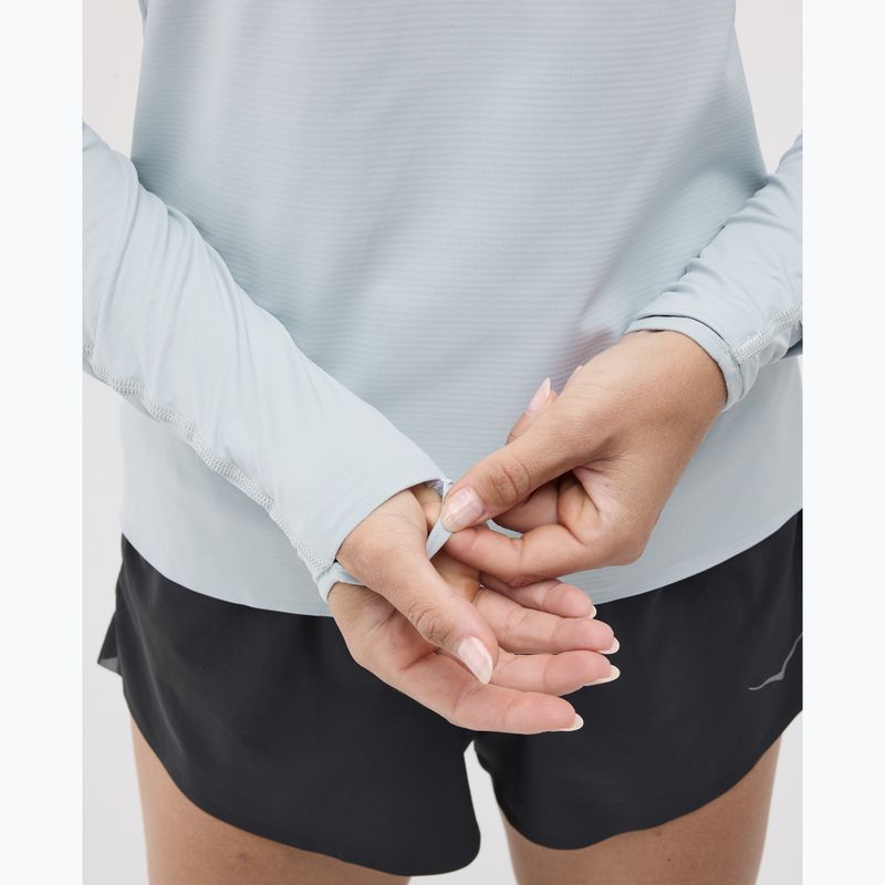 Felpa da running da donna HOKA GlideTech Quarter Zip mineral blue 5