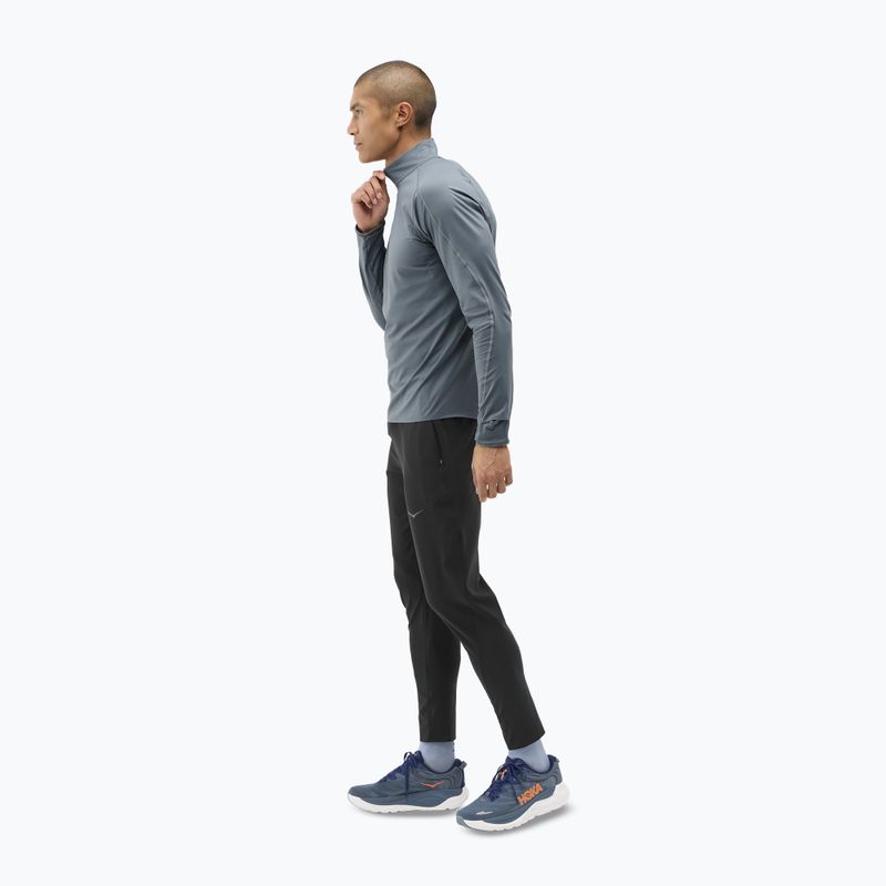 Felpa da running da uomo HOKA GlideTech Quarter Zip faded navy 2