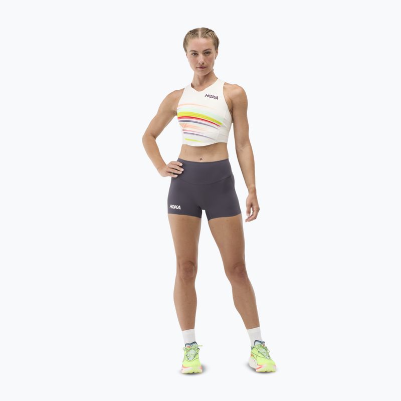 Pantaloncini da running da donna HOKA Race Day Fitted 2.5" squid ink 3