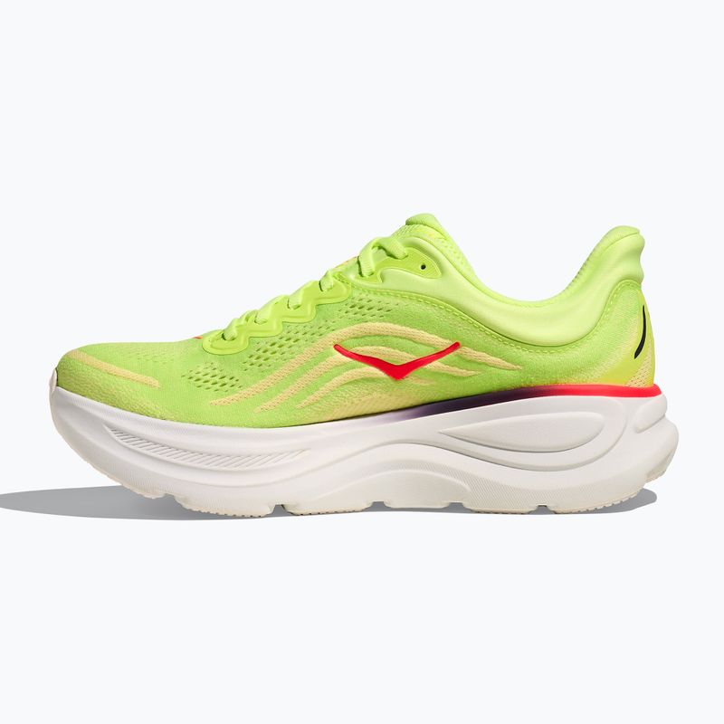 Scarpe da corsa uomo HOKA Bondi 9 Wide neon yuzu/sunlight 4