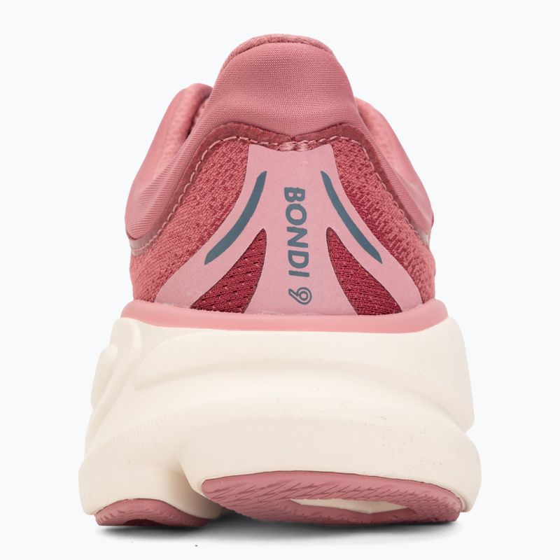 Scarpe da corsa donna HOKA Bondi 9 Wide lingonberry/cranberry 6